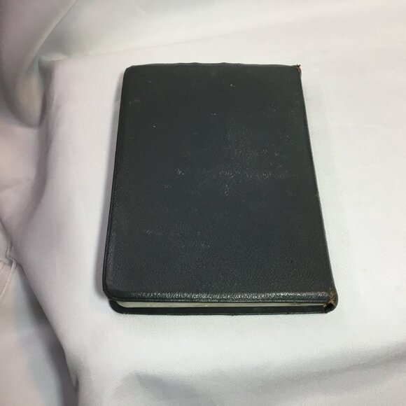 Cambridge Holy Bible Concordance Morocco Black Leather Vintage Not Red Letter - Picture 2 of 15